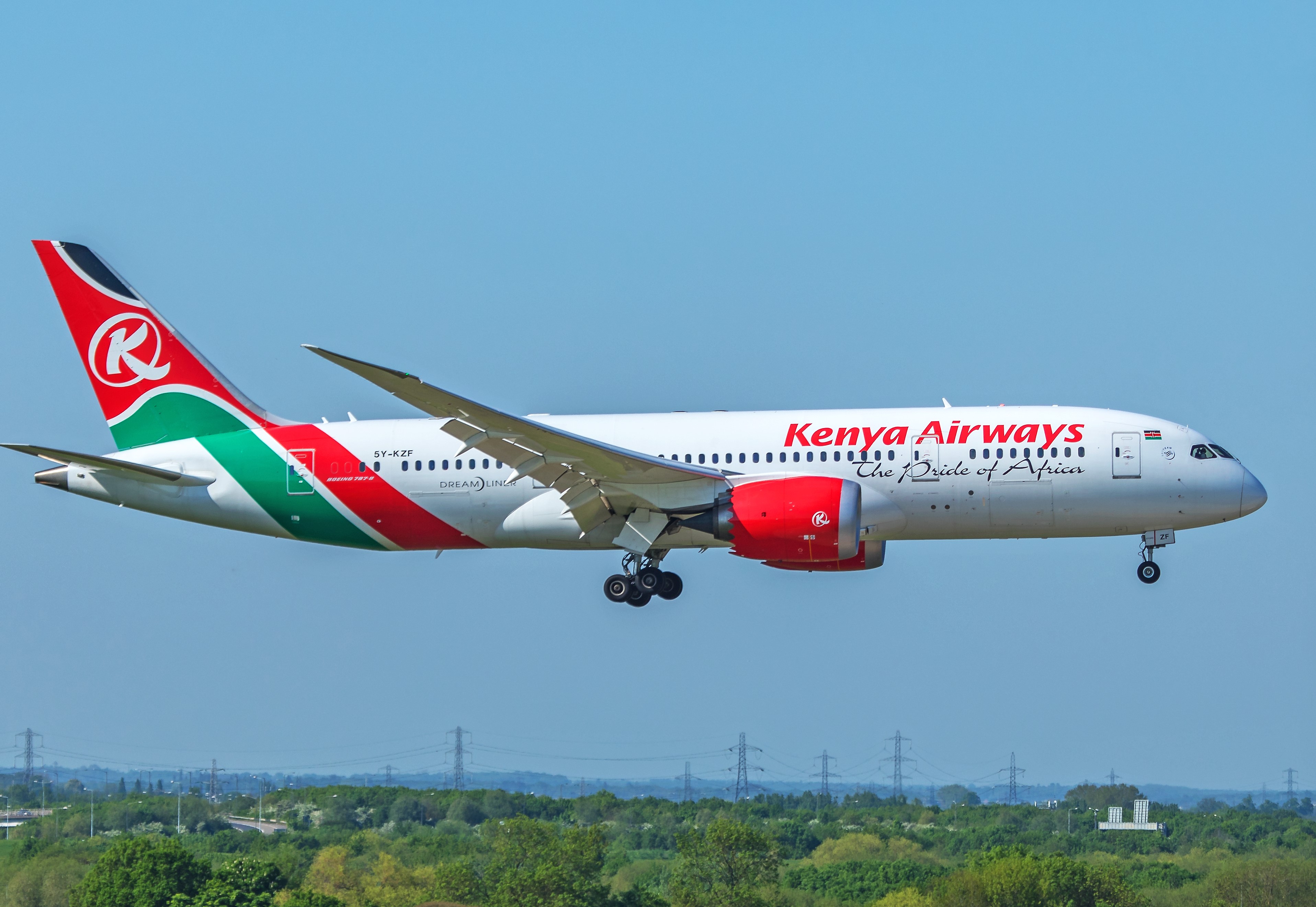 KQ new aircraft for SA flights