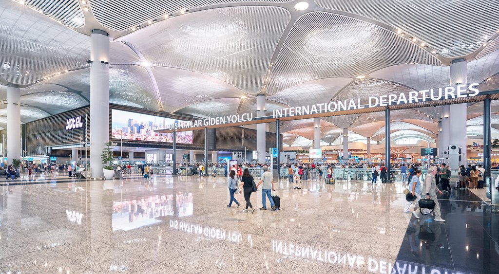 Istanbul most connected airport